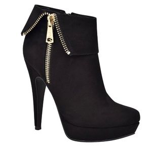 G By Guess GBG Black Docker High Heel Boots Size 10 Women’s Boots NEW